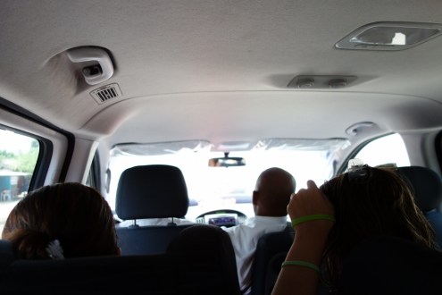 sardines in a van