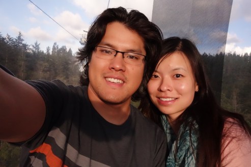 Cablecar to top of Santo Domingo (Medellin, Colombia)