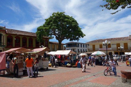 Weekend market (Jerico, Colombia) Weekend market (Jerico, Colombia)