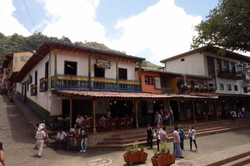 People-watching at a cafe (Jerico, Colombia) People-watching at a cafe (Jerico, Colombia)