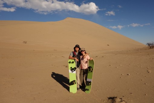At the foot of Cerro Blanco