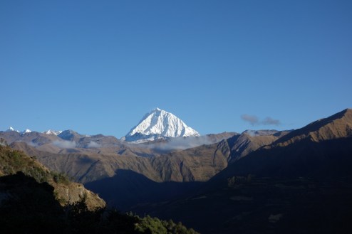 Peak of Salkantay Moutain, Peru