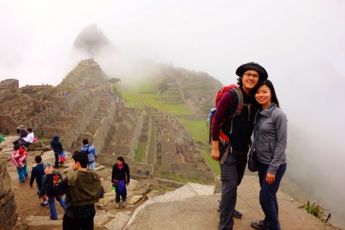 Foggy Machu Picchu
