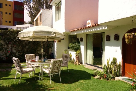 Spanish-colonial house in Arequipa, Peru