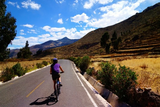 Scenery around Chivay, Peru