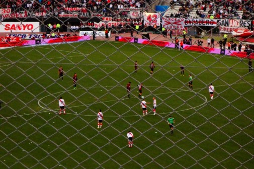 River Plate vs Colon football match