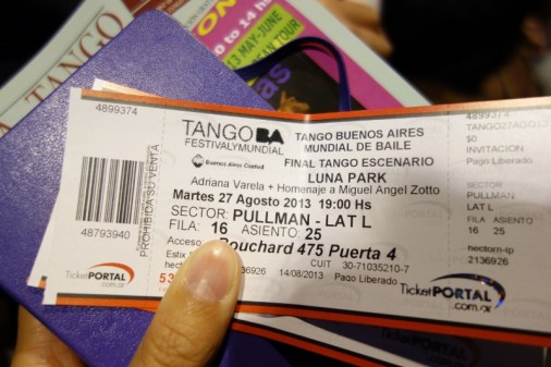 Buenos Aires World Tango Championship tickets