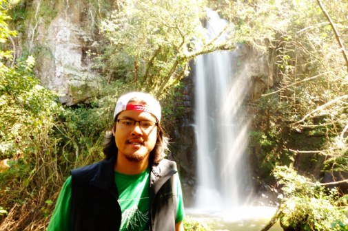 Tiny falls in the Igauzu Falls park