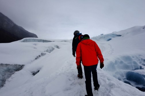 Walking on Perito Moreno Glacier