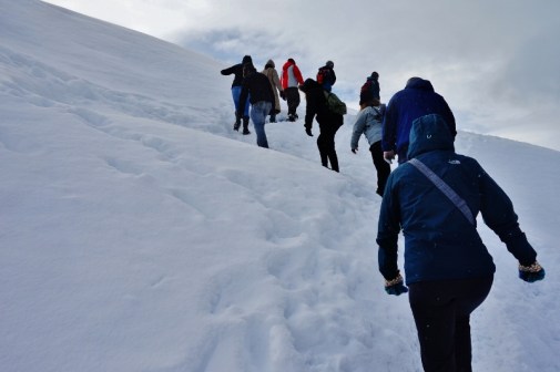 Walking on Perito Moreno Glacier