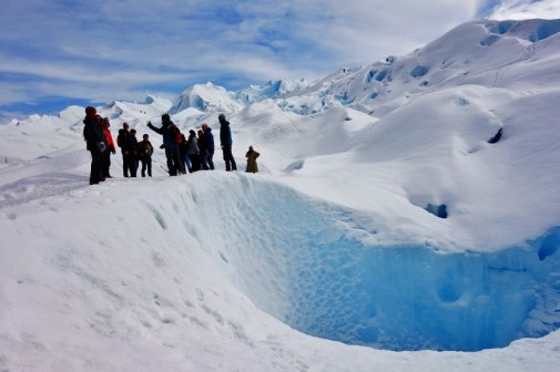 Glacier walking on Perito Moreno Glacier