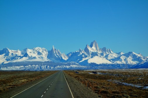 Cerro Fitz Roy and Cerro Torre mountains (Argentina)