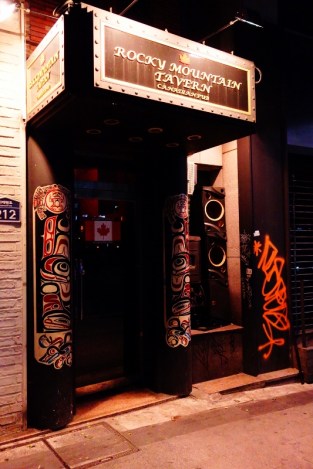 Rocky Mountain Tavern in Itaewon neighbourhood in Seoul