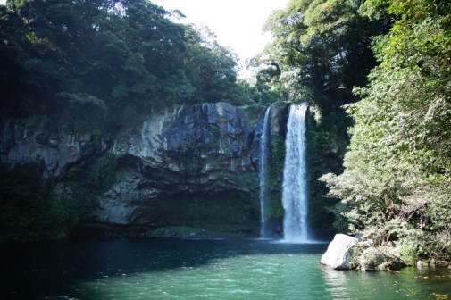 Cheonjiyeon Falls, Jeju Island, South Korea
