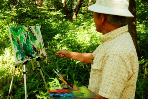 Shinjuku Gyeon, Tokyo, Japan