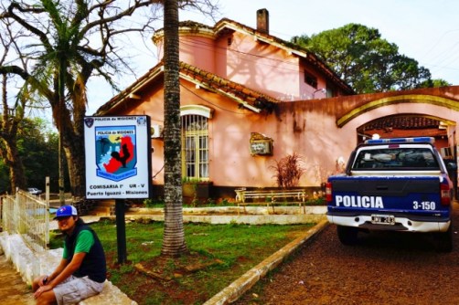 The 'overflow" police station in Puerto Igauzu?