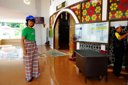 Floating mosque in Penang, Malaysia