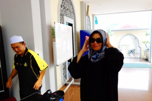 Floating mosque in Penang, Malaysia